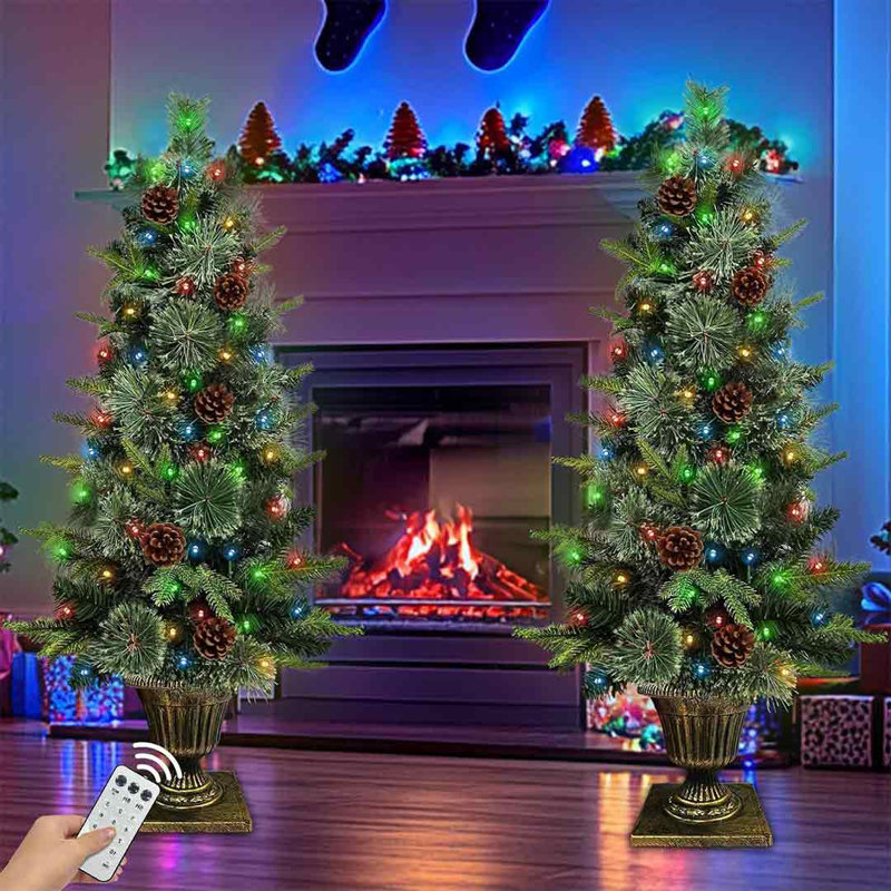 Battery operated fibre optic christmas tree 2025
